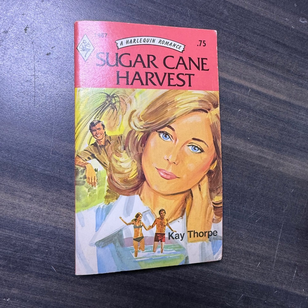Sugar Cane Harvest Kay Thorpe Harlequin Romance Novel‎ Vintage Paperback Book
